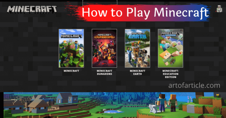 how to play Minecraft