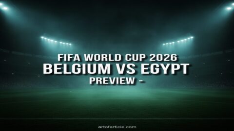 Belgium vs Egypt · TV & Kickoff ET · Group G