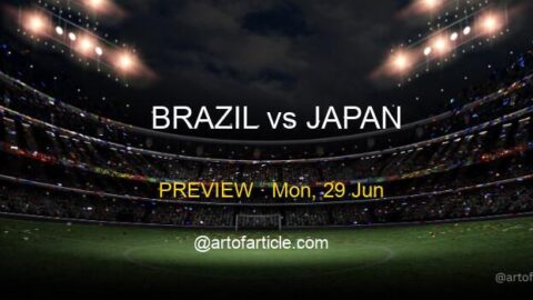 Brazil vs Japan · TV & Kickoff ET · Group E
