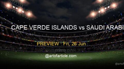 Cape Verde Islands vs Saudi Arabia · TV & Kickoff ET · Group H