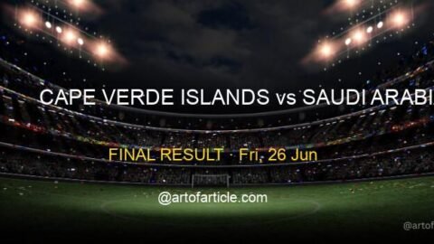 Cape Verde Islands 0-0 Saudi Arabia · Group H Recap
