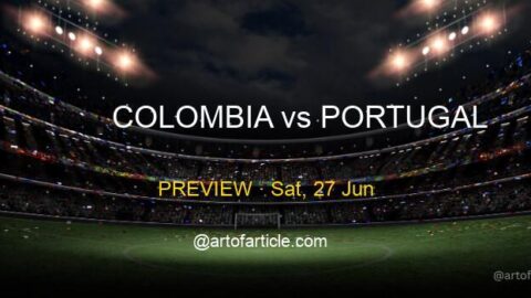 Colombia vs Portugal · TV & Kickoff ET · Group K