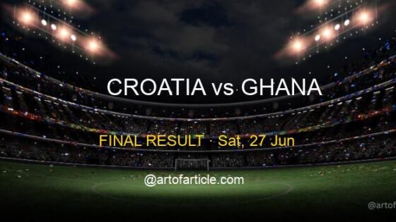 Croatia 2-1 Ghana · Group L Recap