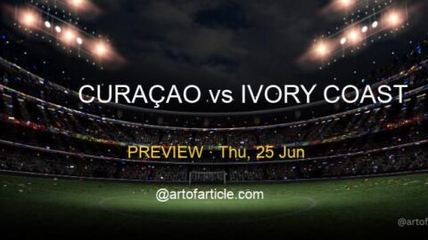 Curaçao vs Ivory Coast · TV & Kickoff ET · Group E