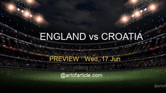 England vs Croatia · TV & Kickoff ET · Group L