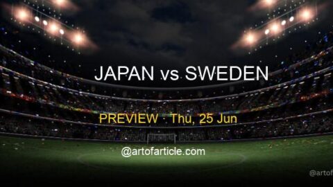 Japan vs Sweden · TV & Kickoff ET · Group F