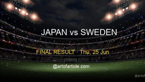 Japan 1-1 Sweden · Group F Recap
