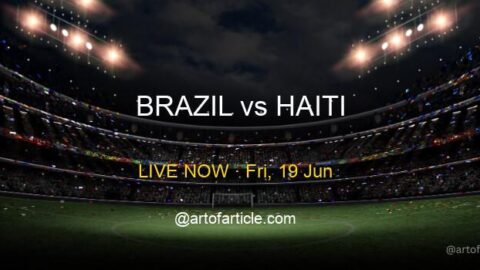 LIVE: Brazil 1-0 Haiti · Group C
