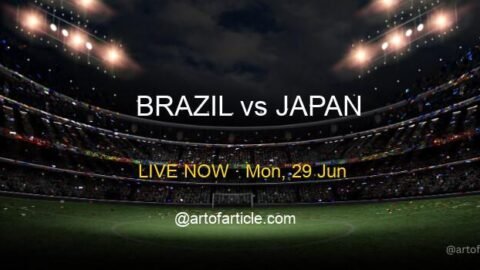 LIVE: Brazil 0-1 Japan · Group E