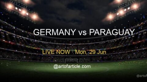 LIVE: Germany 0-0 Paraguay · Group K