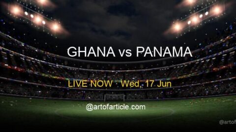 LIVE: Ghana 1-0 Panama · Group L