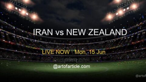LIVE: Iran 0-1 New Zealand · Group G