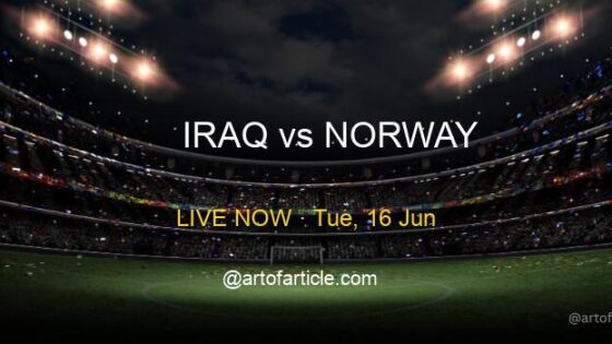 LIVE: Iraq 1-2 Norway · Group I