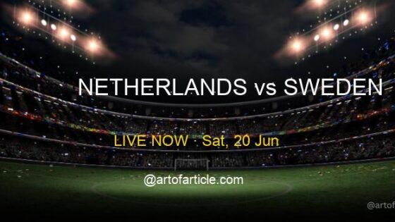 LIVE: Netherlands 2-0 Sweden · Group F