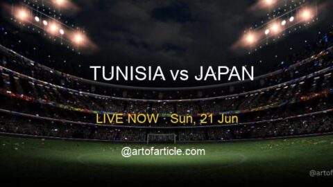 LIVE: Tunisia 0-1 Japan · Group F