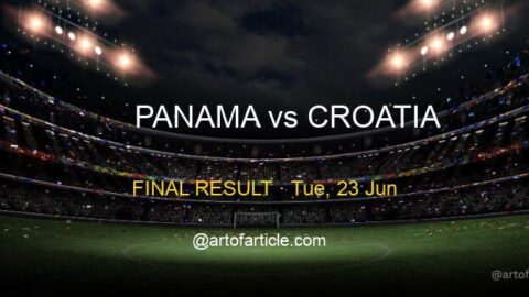 Panama 0-1 Croatia · Group L Recap