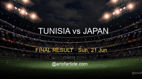 Tunisia 0-4 Japan · Group F Recap