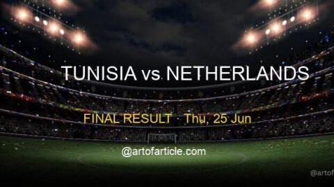 Tunisia 1-3 Netherlands · Group F Recap