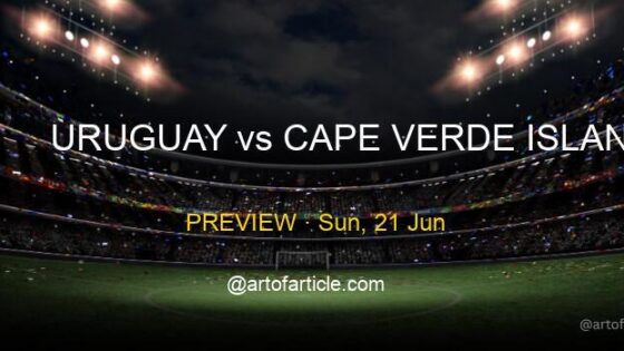 Uruguay vs Cape Verde Islands · TV & Kickoff ET · Group H