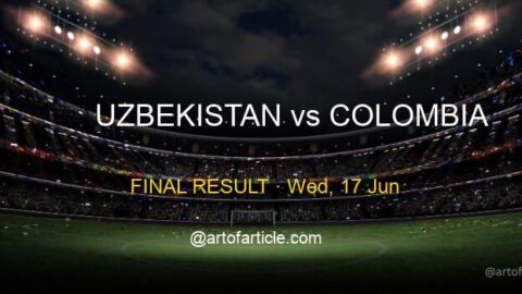 Uzbekistan 1-3 Colombia · Group K Recap
