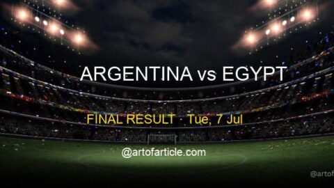 Argentina 3-2 Egypt · Group C Recap