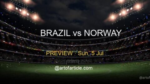 Brazil vs Norway · TV & Kickoff ET · Group E