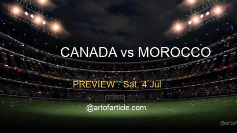 Canada vs Morocco · TV & Kickoff ET · Group B