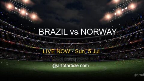LIVE: Brazil 0-1 Norway · Group E