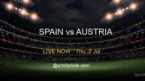 LIVE: Spain 1-0 Austria · Group G