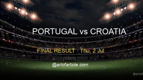 Portugal 2-2 Croatia · Group H Recap