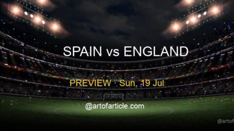 Spain vs England · TV & Kickoff ET · Group G