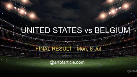 United States 1-4 Belgium · Group A Recap